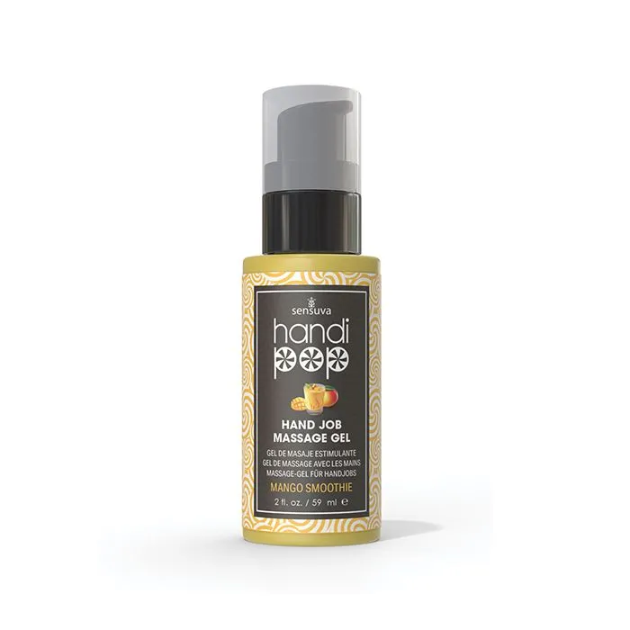 Sensuva Valencia Naturals Enhancers Handipop Hand Job Massage Gel 2 oz Mango Smoothie Sensuva Valencia Naturals Enhancers Handipop Hand Job Massage Gel 2 oz Mango Smoothie