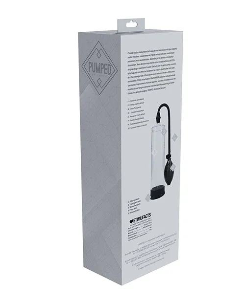 Shots America LLC Male Sex Toys Shots Pumped Basic Pump 1 Water Resistant Penis Pump