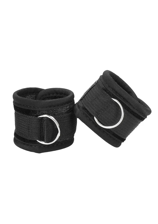 Shots America Male Sex Toys Velvet Velcro Adjustable Handcuffs