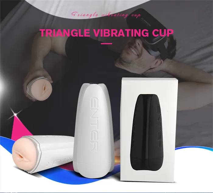 SIMU Male Sex Toys 12 Speeds Triangle Automatic Male Masturbator Soft Silicone Vagina Real Pussy Adult Vibrating Masturbation Oral Sex Toys for Men SIMU Male Sex Toys 12 Speeds Triangle Automatic Male Masturbator Soft Silicone Vagina Real Pussy Adult Vibrating Masturbation Oral Sex Toys for Men