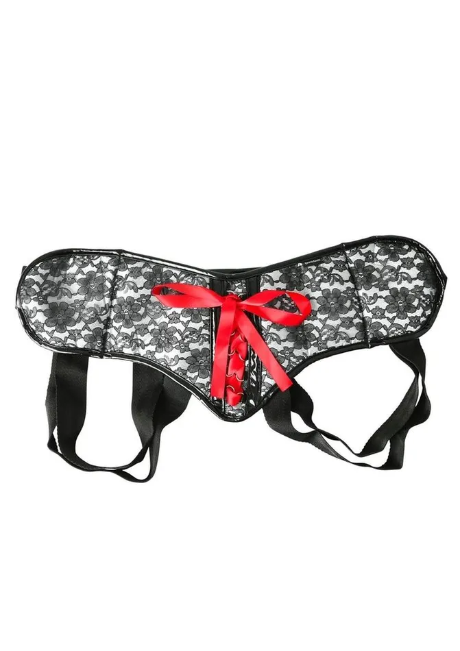Sportsheets Female Sex Toys Sportsheets Curvy Collection Slate Lace Corsette Adjustable StrapOn Sportsheets Female Sex Toys Sportsheets Curvy Collection Slate Lace Corsette Adjustable StrapOn