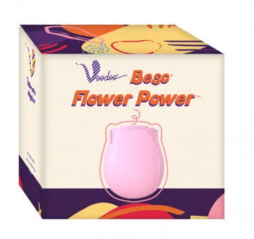 Thank Me Now INC Vibrators Flower Power Rose Vibrator Pink