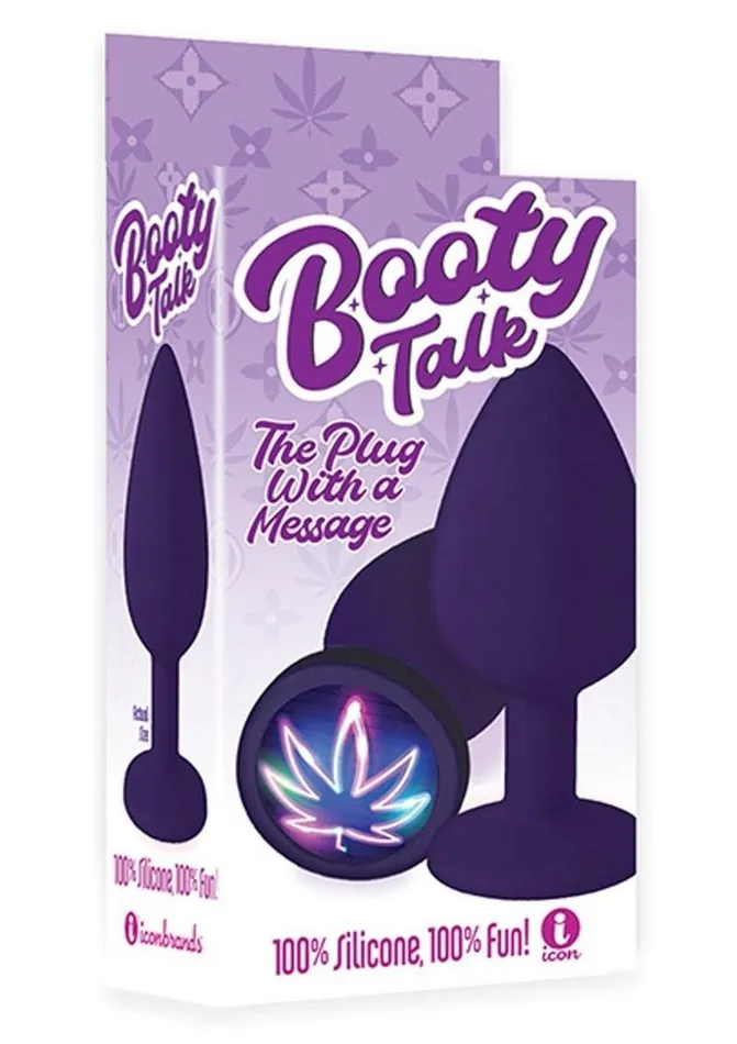 The 9 Booty Talk Plug Neon Leaf THE 9S Anal