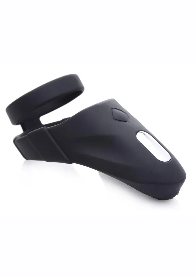 Trinity Men Male Sex Toys Trinity Men 10x Rechargeable Silicone Cock Ring with Vibrating Taint Stimulator Trinity Men Male Sex Toys Trinity Men 10x Rechargeable Silicone Cock Ring with Vibrating Taint Stimulator