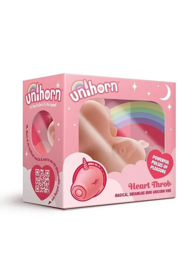 Unihorn Unihorn Heart Throb The Pulsing One Silicone Clitoral Stimulator Female Sex Toys Unihorn Unihorn Heart Throb The Pulsing One Silicone Clitoral Stimulator Female Sex Toys