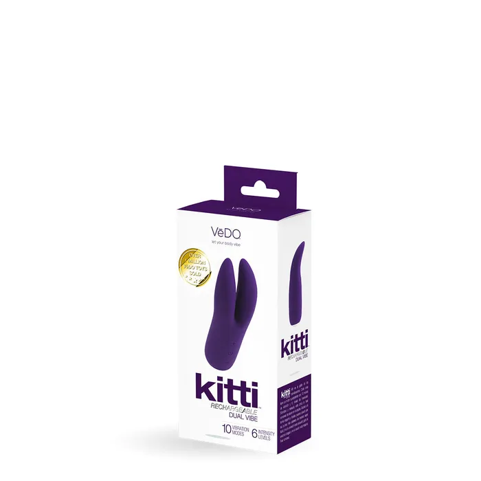 VeDO Vibrators VeDO KITTI Dual Vibe Purple