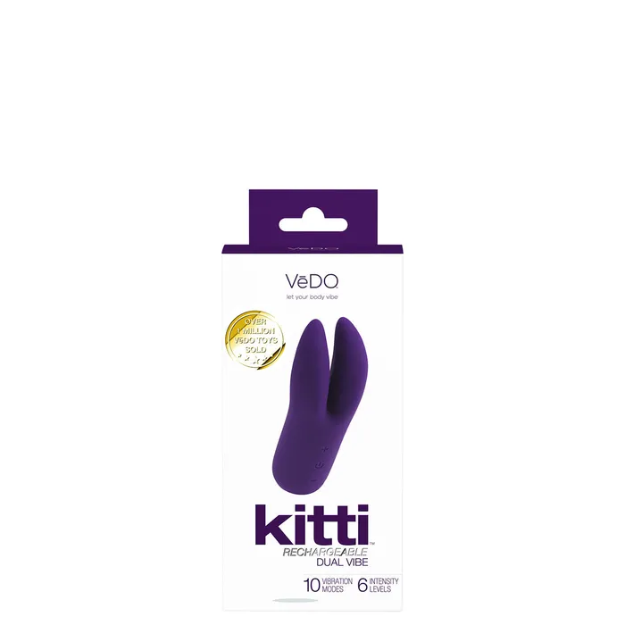 VeDO Vibrators VeDO KITTI Dual Vibe Purple