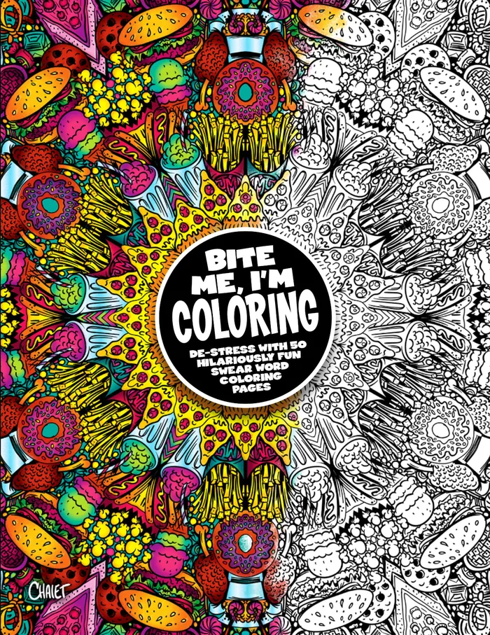 Vibrators BITE ME Im Coloring Book Harper Collins