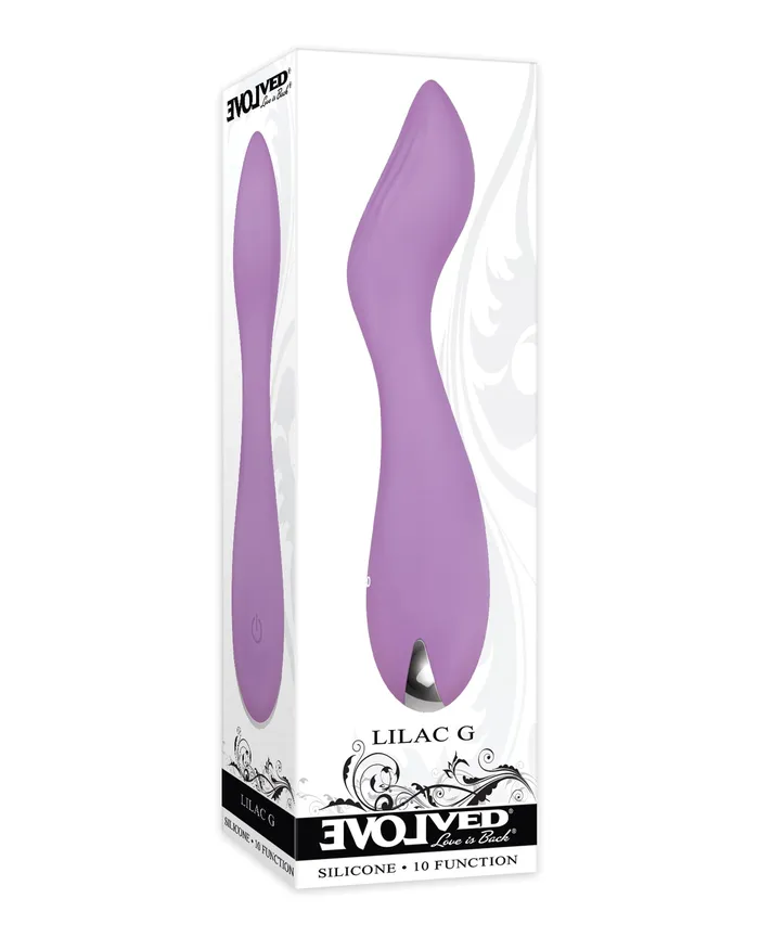Vibrators Evolved Novelties INC Evolved Lilac G Petite G Spot Vibe Purple