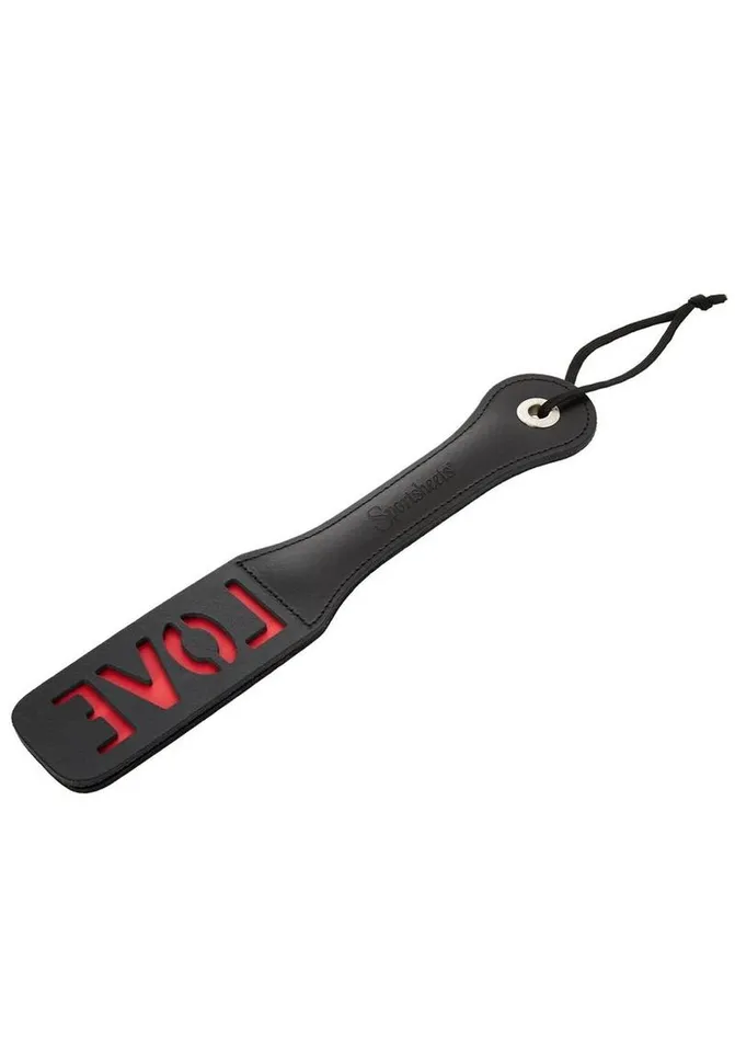 Vibrators Sportsheets Sportsheets Leather Love Impression Paddle
