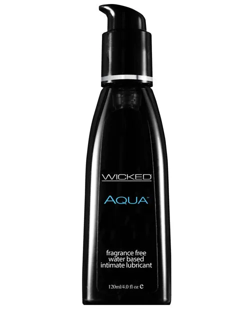 Wicked Sensual Care Aqua Water Based Lubricant 4 oz Unscented Wicked Sensual Care Lubricants Wicked Sensual Care Aqua Water Based Lubricant 4 oz Unscented Wicked Sensual Care Lubricants