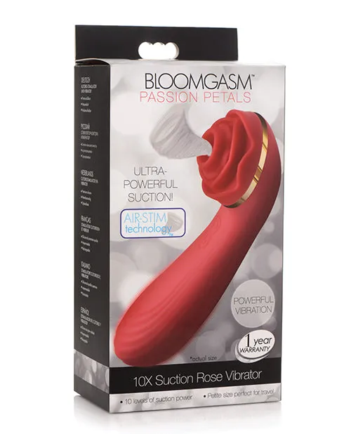 Xr LLC Vibrators Bloomgasm Passion Petals Rose Vibe Red