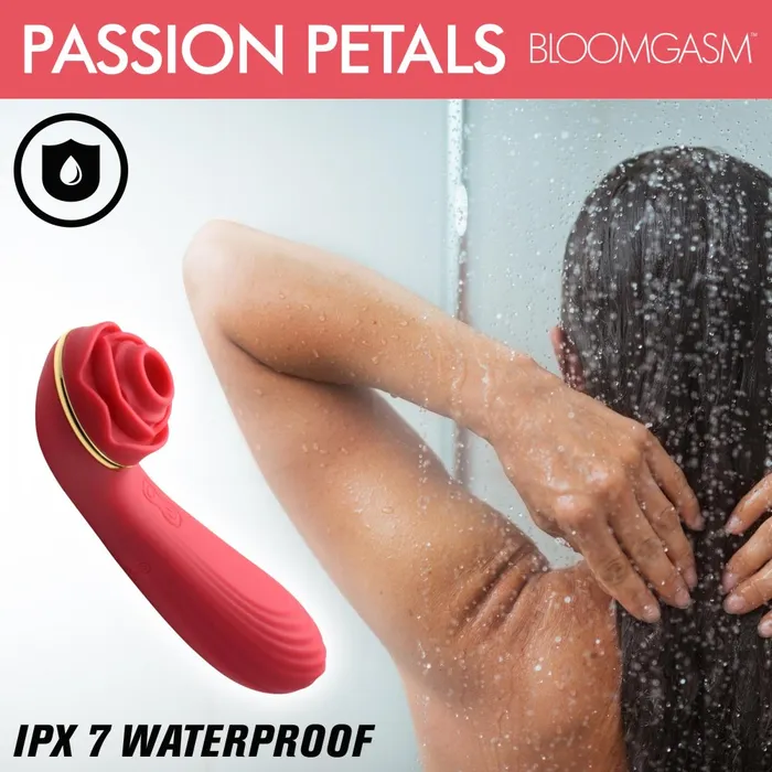 Xr LLC Vibrators Bloomgasm Passion Petals Rose Vibe Red