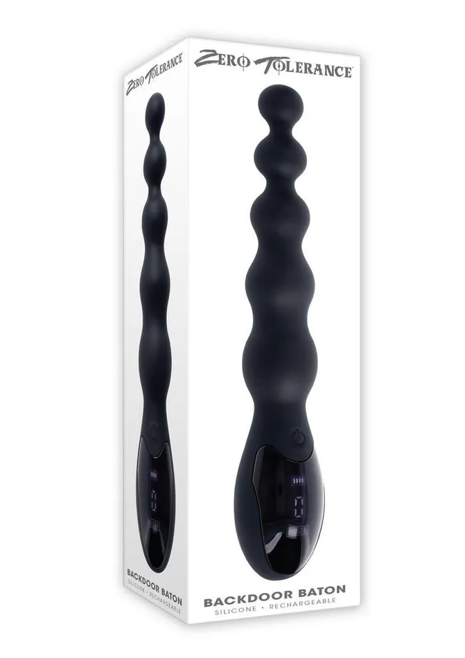 Zero Tolerance Anal Zero Tolerance Backdoor Baton Rechargeable Silicone Anal Beads Zero Tolerance Anal Zero Tolerance Backdoor Baton Rechargeable Silicone Anal Beads